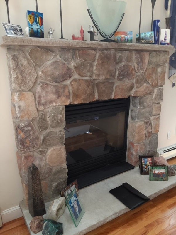 Kring's Hearth & Home Fireplace Modify Example