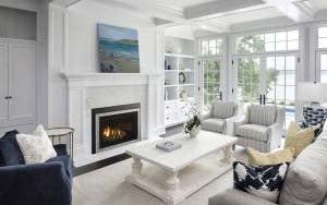Transitional Fireplace - Cosmo