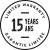 15 Years Warranty Badge