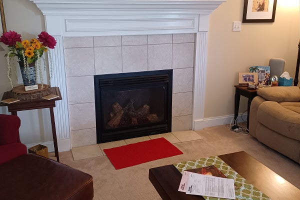 Gas Fireplace Mantel