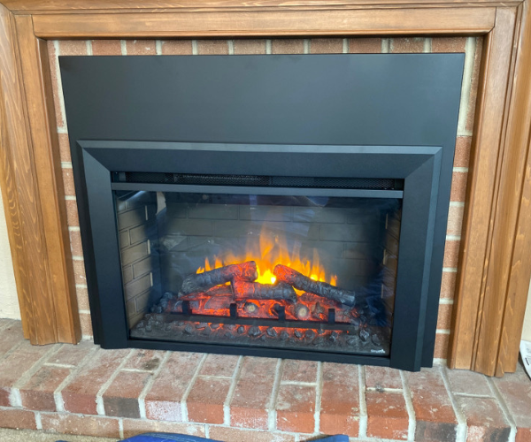 Electric Fireplace Insert