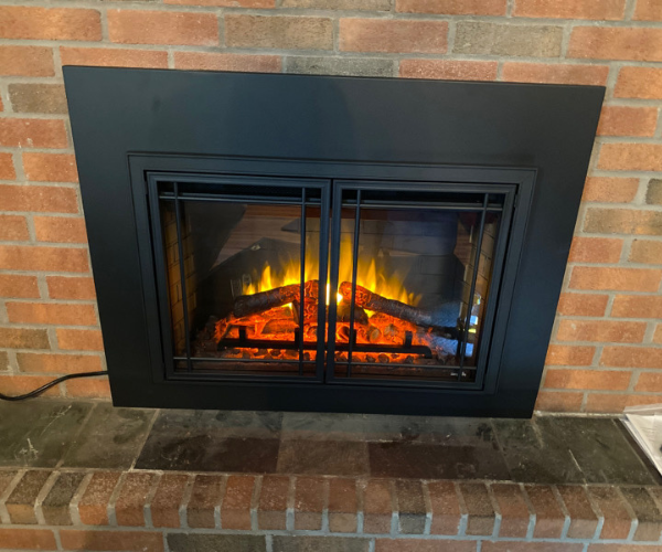 Electric Fireplace Insert Installation