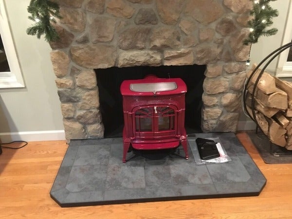 Intrepid Bordeaux Hearth Mounted Wood Stove