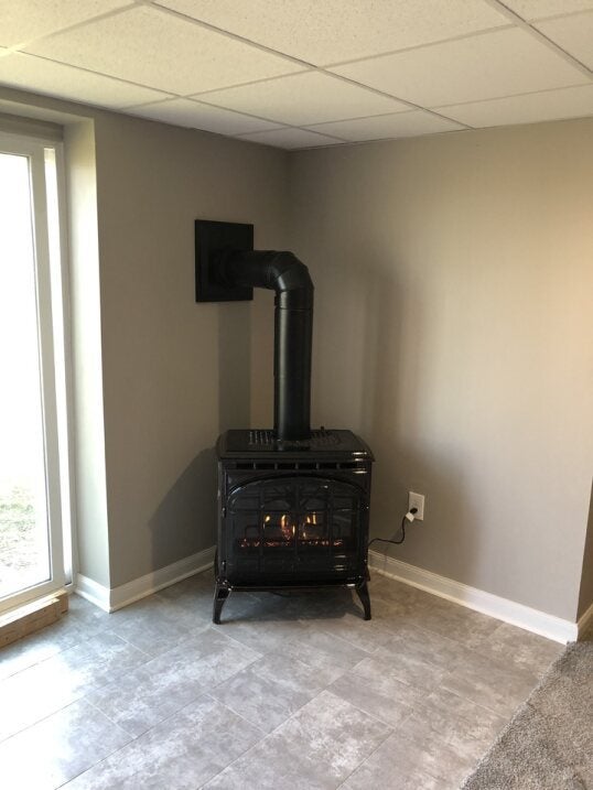 Majolica Direct Vent Gas Stove