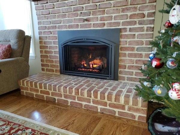 Kring's Hearth & Home Fireplace Modify Example