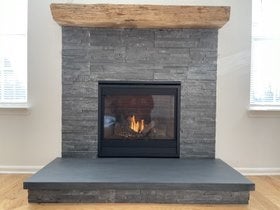 Kring's Hearth & Home Fireplace Modify Example