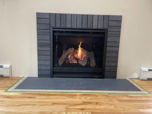 Kring's Hearth & Home Fireplace Modify Example