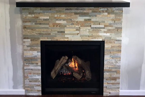 Kring's Hearth & Home Fireplace Modify Example