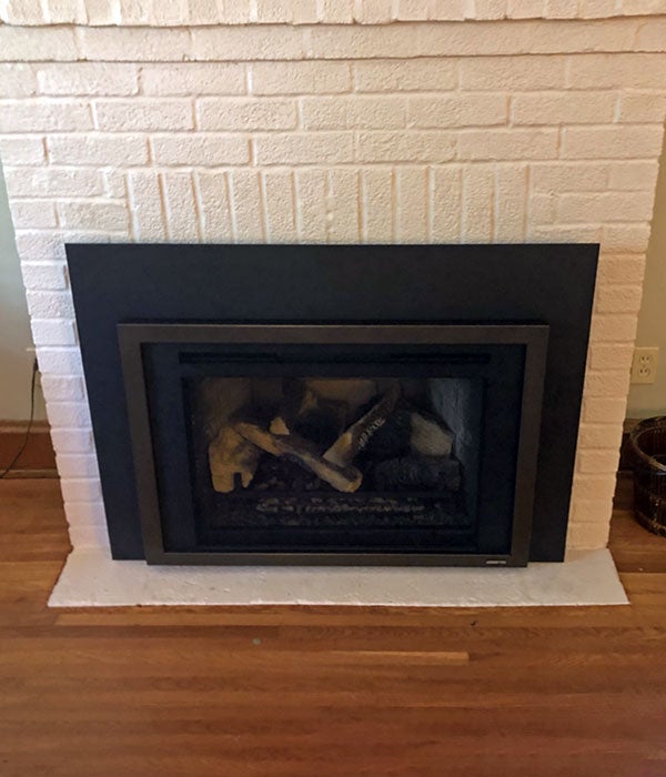 Kring's Hearth & Home Fireplace Modify Example